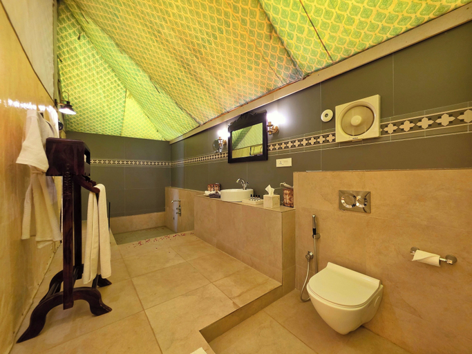 Bathroom 3, Angirasa Luxury Camping, Medak