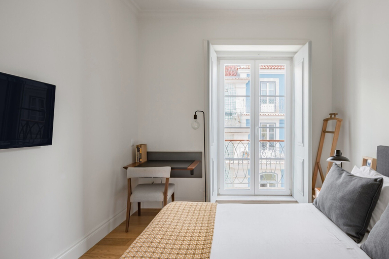 Bedroom 3, Lis001 · Mid-century Inspired Apartment w/ River Views, Lisbon