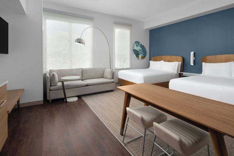 Bedroom 2, Element by Marriott Calgary Downtown, Division No. 6