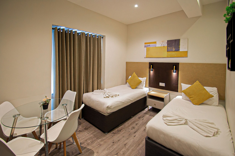 Bedroom 3, Hyde Park Superior Apartments, London