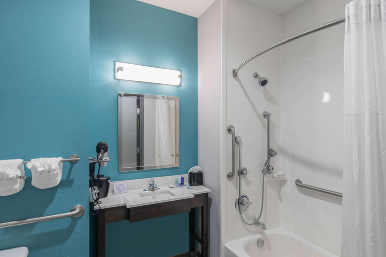 Bathroom 4, Clarion Inn & Suites Dfw North, Irving