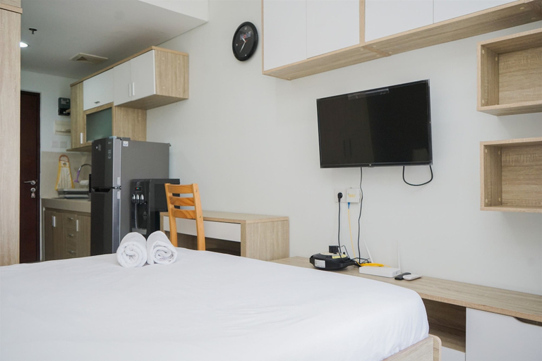 Bedroom, Homey and Simply Studio at Springwood Residence Tangerang Apartment, Tangerang