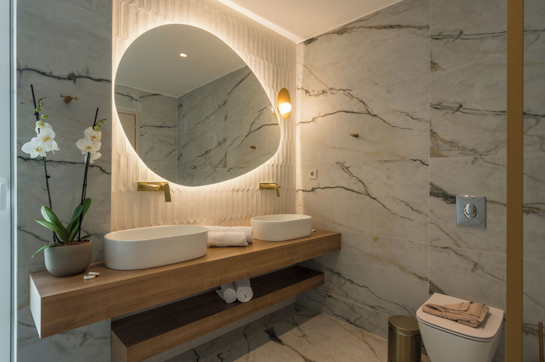 Bathroom 5, Marika Beach Hotel, Crete