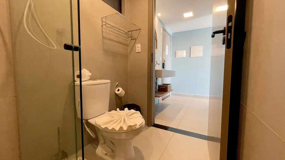 Bathroom 3, Flat FM20 Cabo Branco Ocean - By Almare, João Pessoa