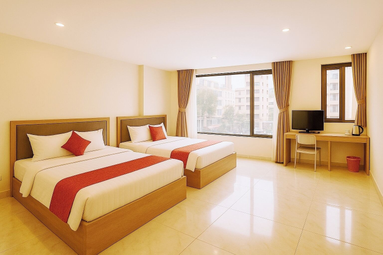 Bedroom 3, Green Star Hotel, District 1