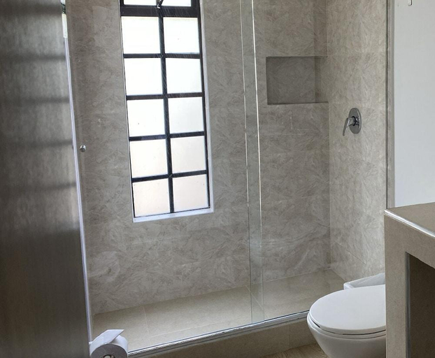 Bathroom, Hotel Blue Tone On vacation., Ricaurte