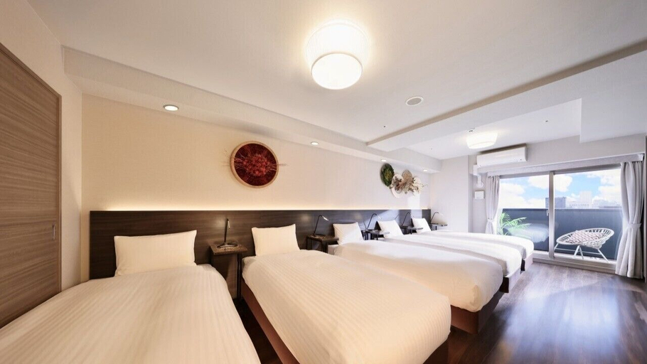 Bedroom 4, Dotonbori Crystal Exe, Osaka