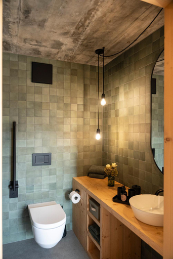 Bathroom, Boutique Hotel Casa Giovanoli, Hinterrhein