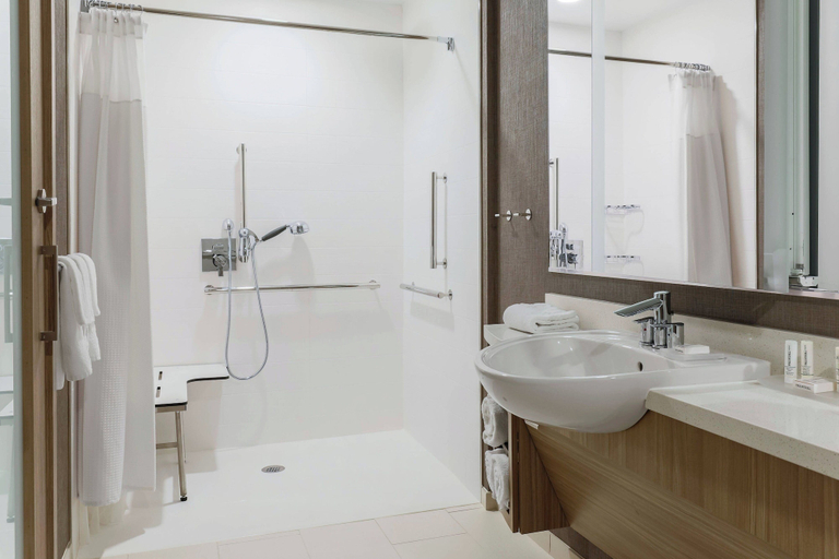 Bathroom 3, SpringHill Suites by Marriott Truckee Lake Tahoe, Nevada