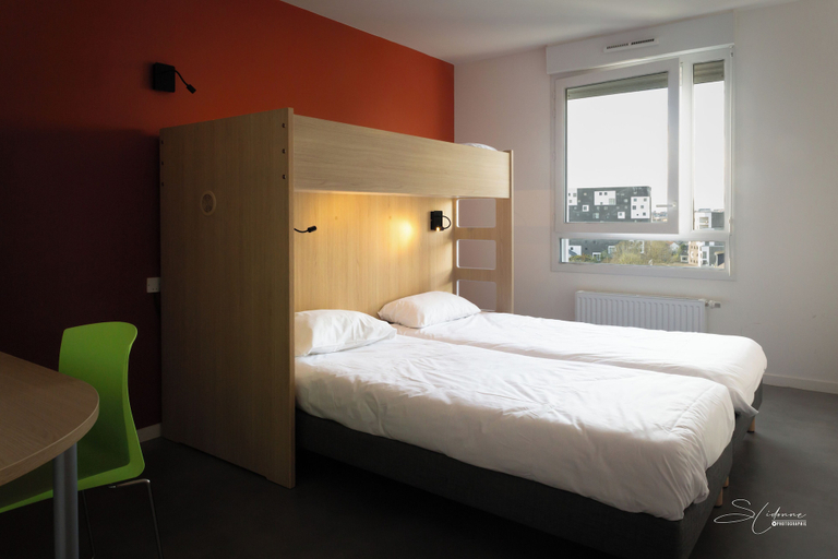 Bedroom, CISN Le Spot, Loire-Atlantique