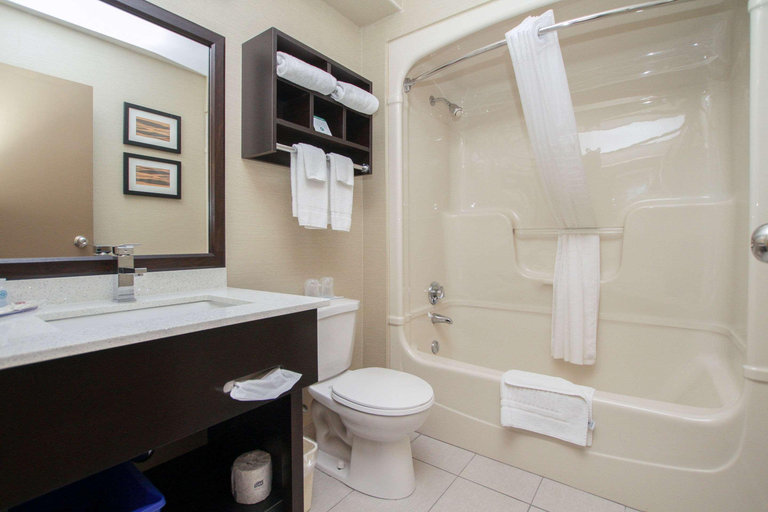 Bathroom 4, Comfort Inn (Cornwall), Stormont, Dundas and Glengarry