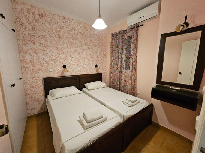 Bedroom 1, Corfu Island Apartments, Ionian Islands
