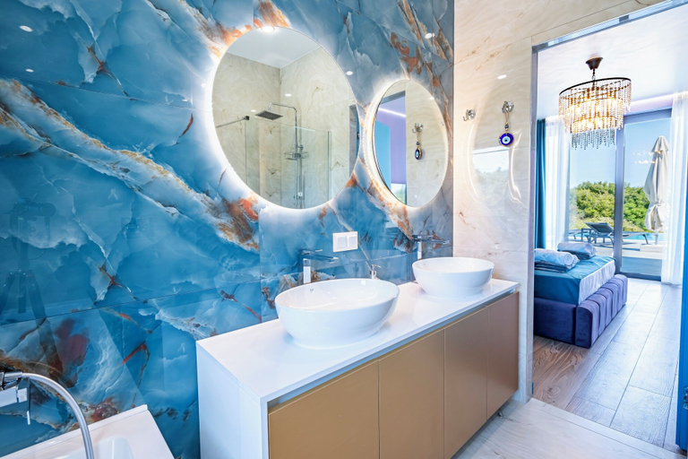 Bathroom, Continent Villas - Villa VIP, Central Macedonia