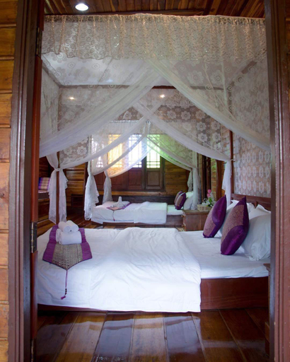 Bedroom, Ban Suan Auy Kham, Mae Sai