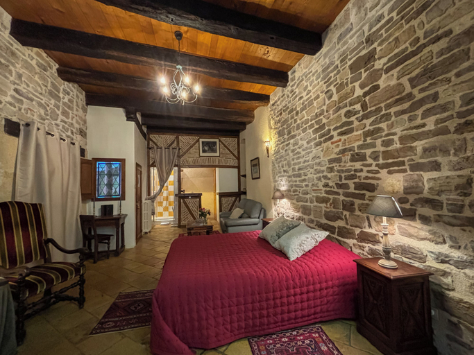 Bedroom 4, Maison Bakéa, Tarn