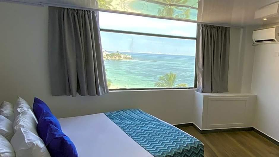 Bedroom 3, Hotel Blue Tone On vacation., Ricaurte