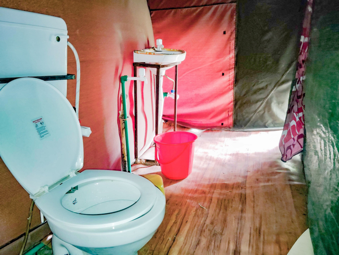 Bathroom, Ibex Camps Jispa, Lahul & Spiti