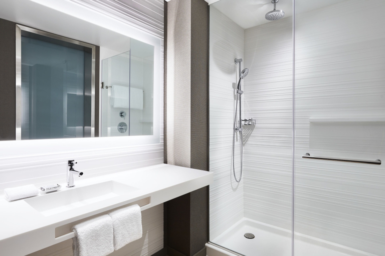 Bathroom 2, AC Hotel Portland Downtown/Waterfront, ME, Cumberland