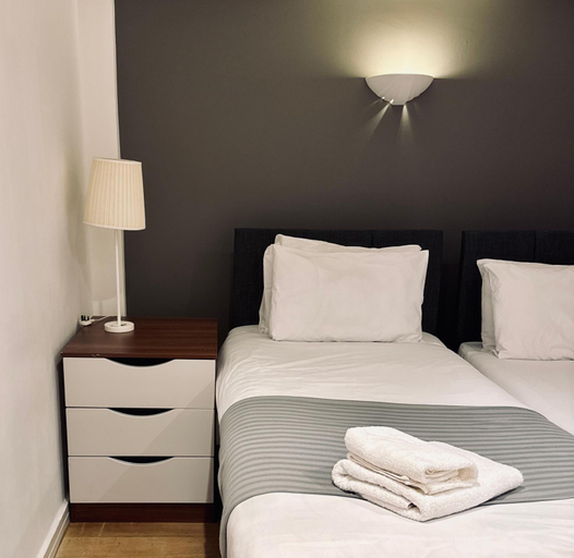 Bedroom 2, 62-66 Farringdon Apartments, London