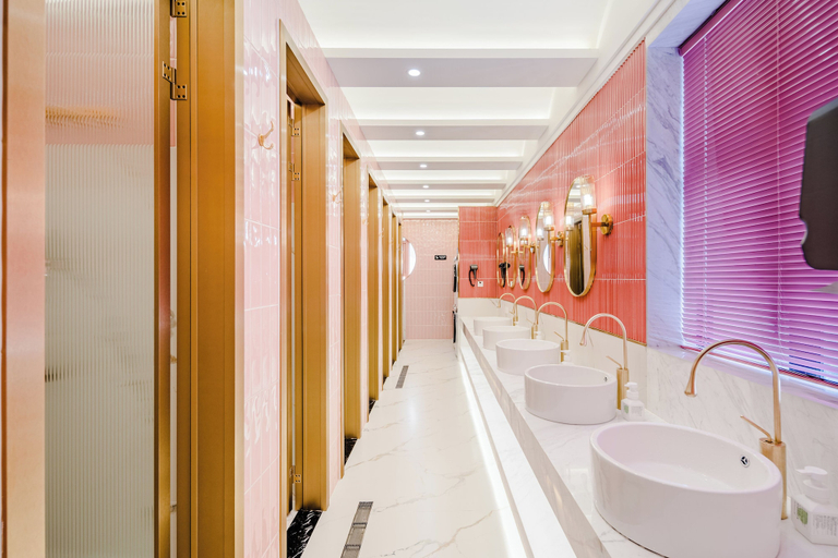 Bathroom 5, Paris Hotel, Shanghai