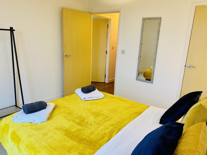 Bedroom 2, Cloud9StayZ at The Nankeville 01, 02 & 03, Surrey