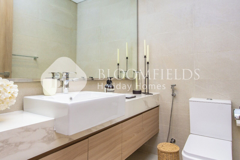 Bathroom, Bloomfields 1BR Azizi Farhad Burj View, Dubai