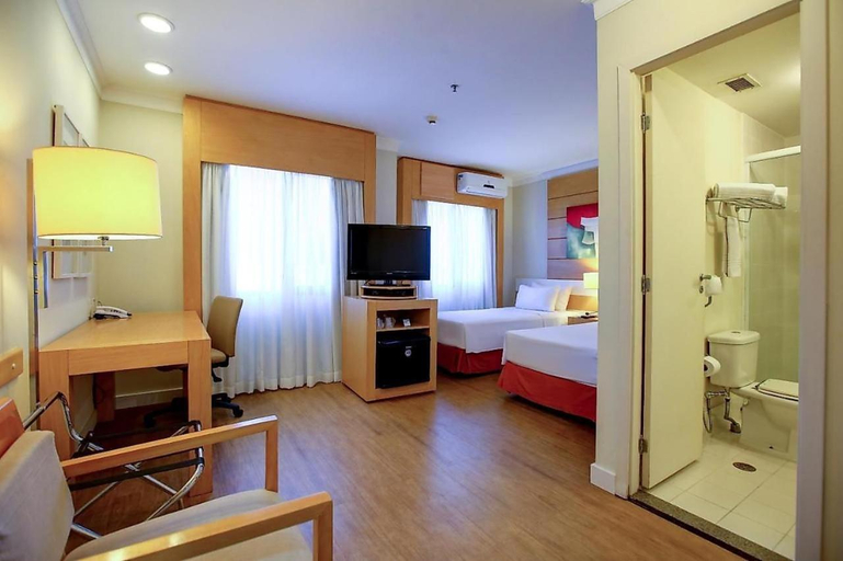 Bedroom 2, Flat Nobile Congonhas em frente ao aeroporto - H614, São Paulo