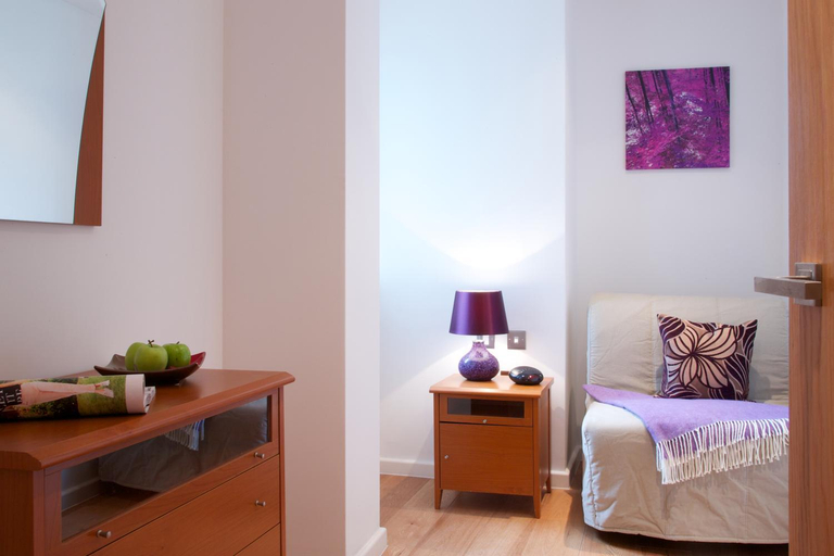 Bedroom 2, Miles Place by Viridian Apartments, London