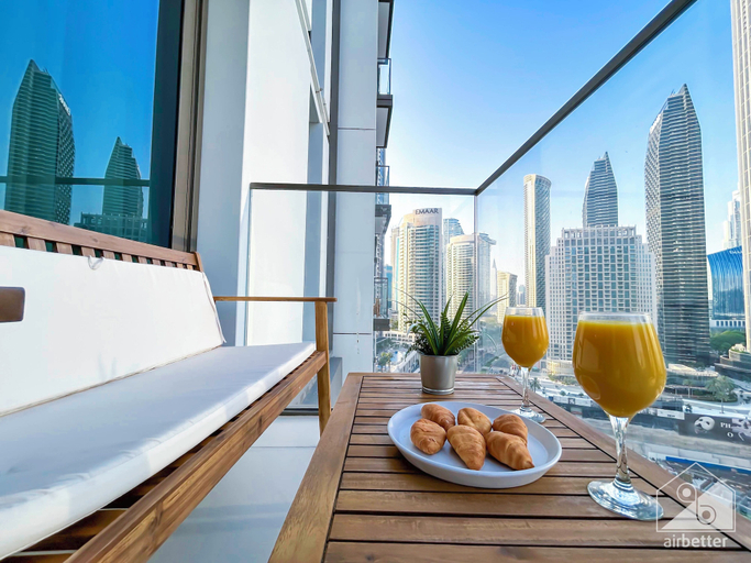 Food & Drinks 4, Luxurious 4B Balcony & Views Burjcrown Downtown, Dubai