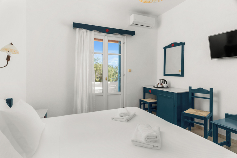 Bedroom 3, Paros Inn Seafront by GHH, South Aegean