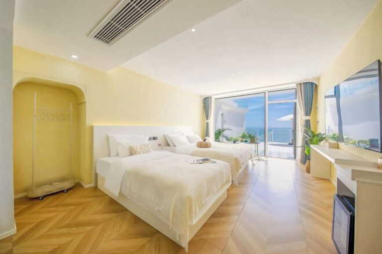 Bedroom 2, Dongji Island Yiyi Life·Qiqiwan, Zhoushan