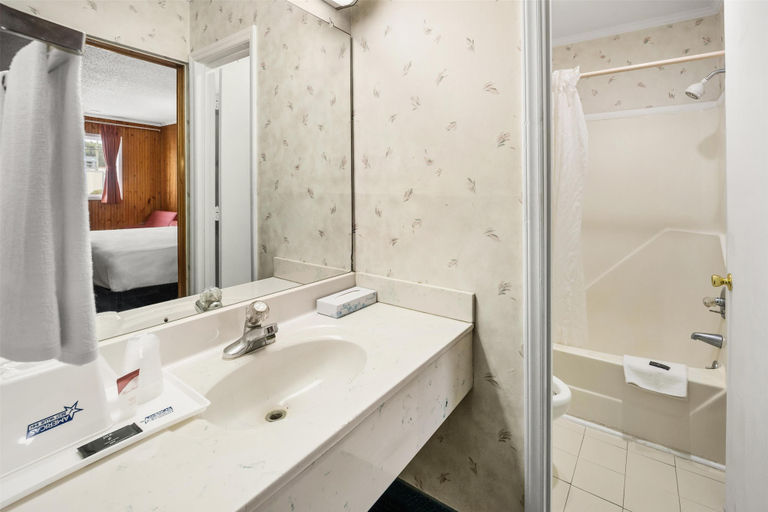 Bathroom 4, Americas Best Value Inn Roxboro, Person