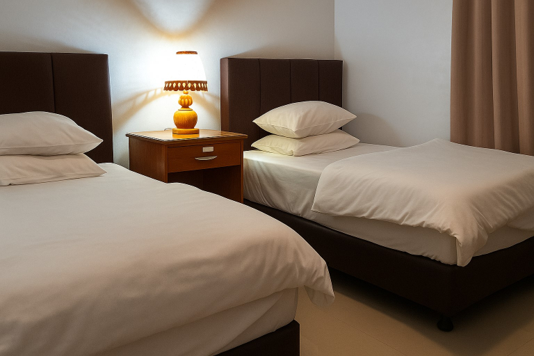 Bedroom 3, The Swan House, Lombok