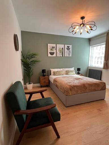 Bedroom 2, New Kings Cross Apartment, London