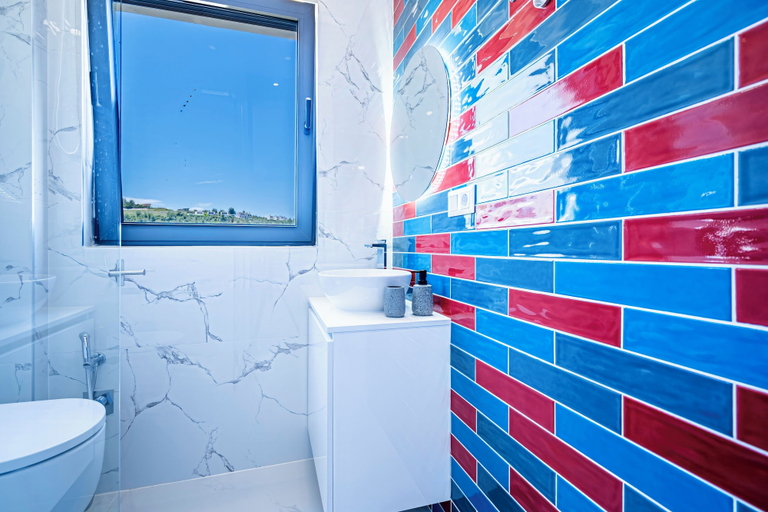 Bathroom 4, Continent Villas, Central Macedonia