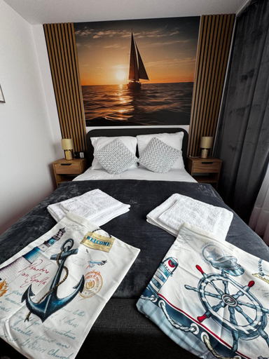 Bedroom 2, DW BUTIK Hotel 300m od plazy, Kołobrzeg