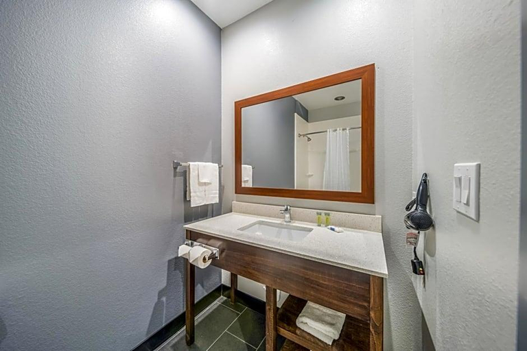 Bathroom 3, Scottish Inns Campus, Fort Worth