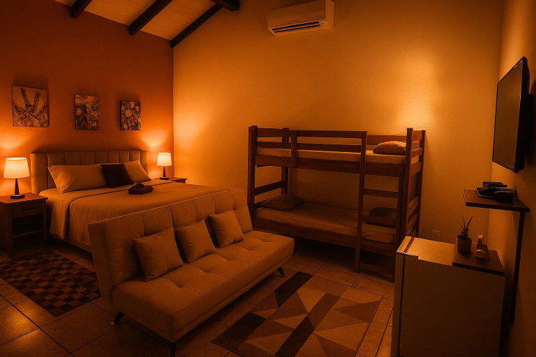 Bedroom 2, Villa Bergamin, Camanducaia