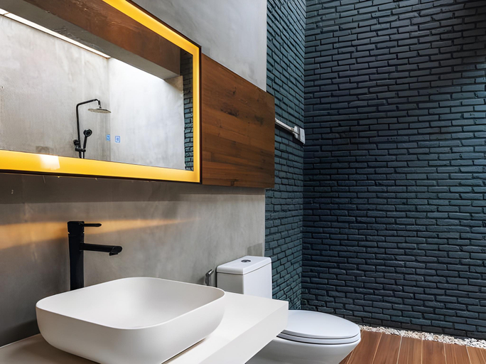 Bathroom 3, The Bloc @ Sea, Thap Sakae