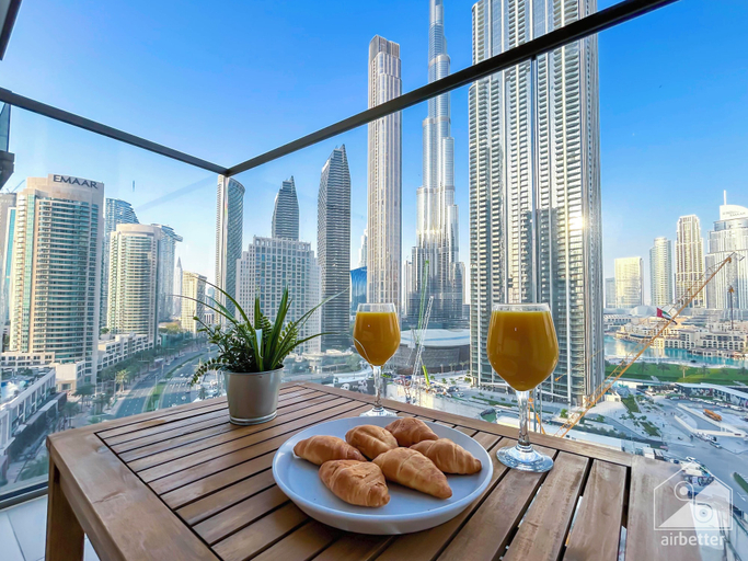 Food & Drinks 5, Luxurious 4B Balcony & Views Burjcrown Downtown, Dubai