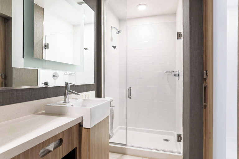 Bathroom 4, SpringHill Suites by Marriott Truckee Lake Tahoe, Nevada