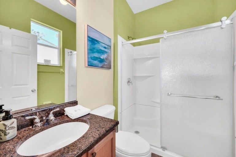 Bathroom 3, Private Pool & Spa On Golf Resort! 5 Bedroom Villa by RedAwning, Polk
