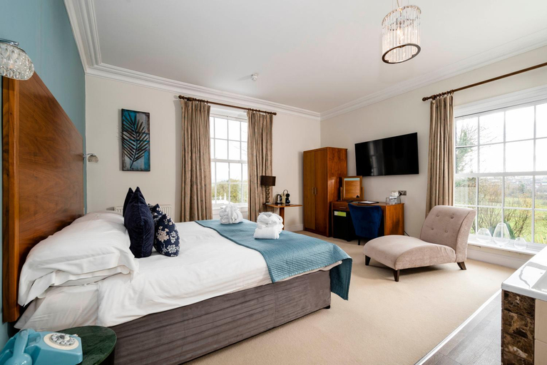 Bedroom 2, Fishmore Hall Hotel and Boutique Spa, Shropshire
