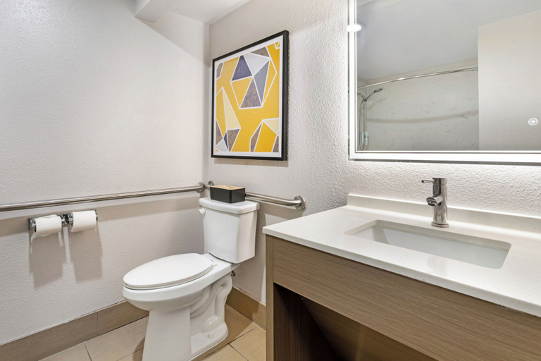 Bathroom 4, Comfort Inn & Suites Sacramento - University Area, Sacramento