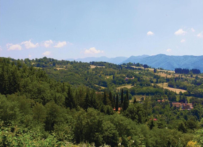 View from property 2, Pleasant Holiday Home in Reggello With Pool, Florence