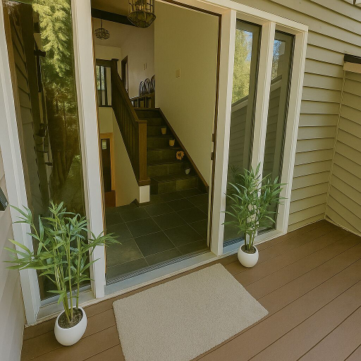 Interior entrance