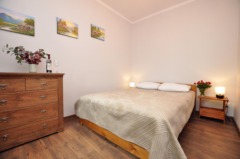 Bedroom 2, Stylowy 2-pokojowy apartament 5 min. od Rynku, Środa Śląska