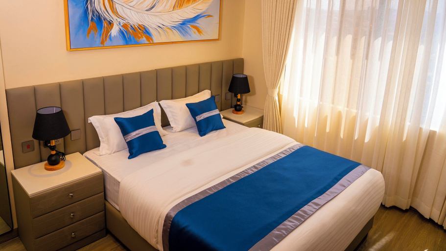 Bedroom 3, Abrish Hotel and Apartment, Kampala