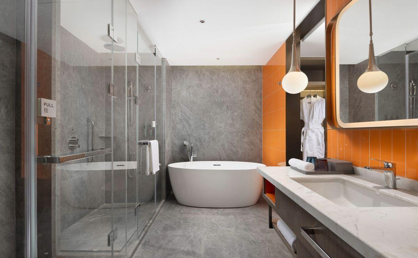 Bathroom, Home2 Suite by Hilton Xinjiang Kashgar, Kashgar