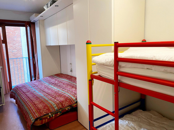 Bedroom 4, Chic Urban Seaside Apartment, West-Vlaanderen